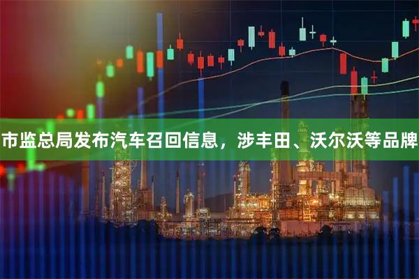 市监总局发布汽车召回信息，涉丰田、沃尔沃等品牌